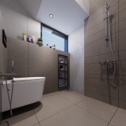 Compact Bathroom Design Concept